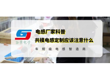 共模電感定制你知道應該注意什么嗎 gujing